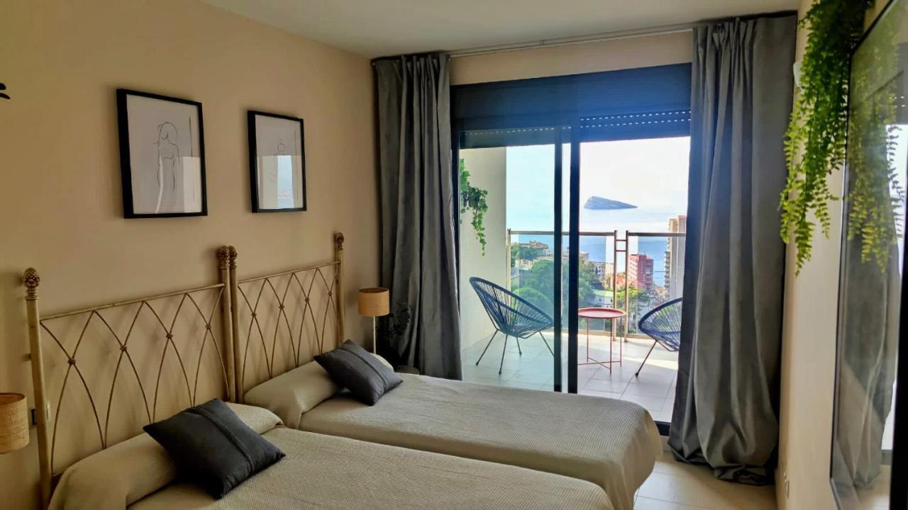 Lujoso Apartamento Con Vistas Al Mar En Mirador Del Mediterraneo By Gestaltur 베니돔 외부 사진